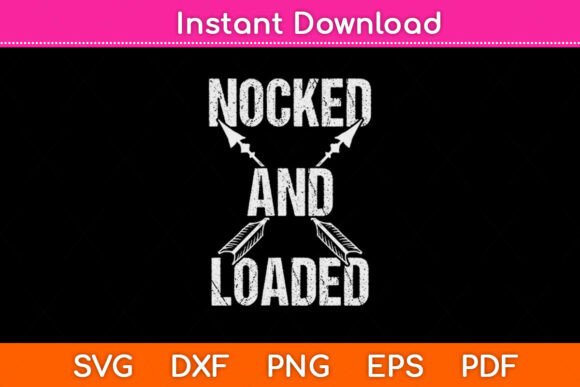 Archery Hunting Svg for Crafts and Graphics