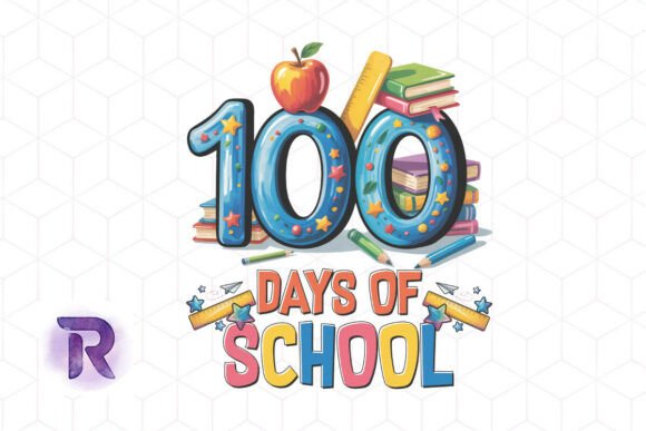 Celebrate 100 Days Graphics for Crafts