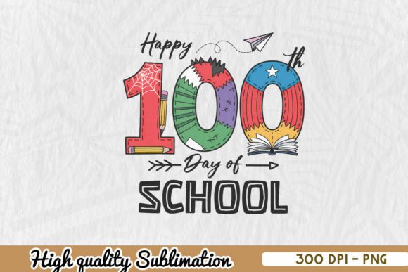 Celebrate 100 Days Graphics for Crafts