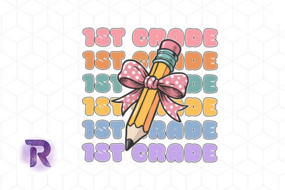 Coquette Bow Pencil Graphics for Crafts