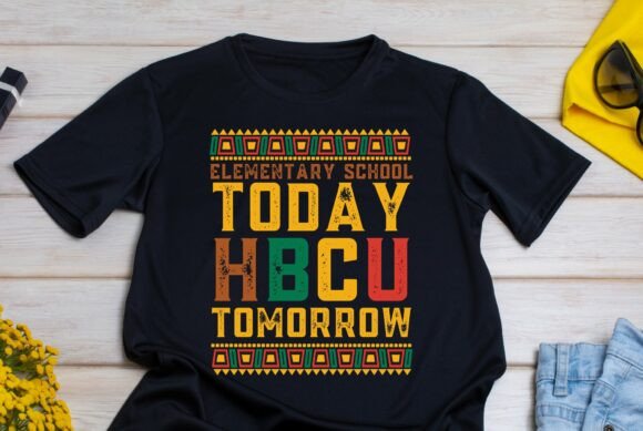 Elementary School HBCU Black History Graphics for Crafts