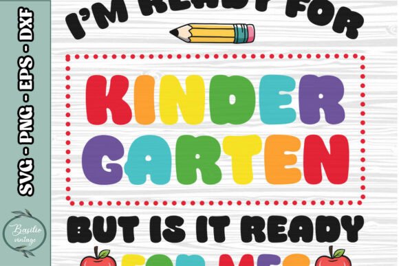 I'm Ready for Kindergarten Graphics & Crafts