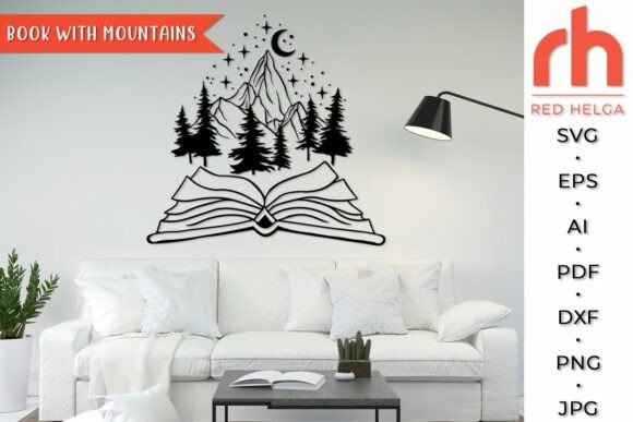 Mountain Book SVG: Crafts & Graphics Review