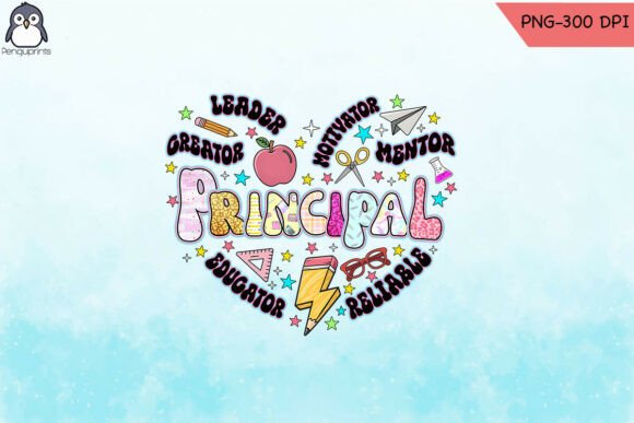 Retro Principal Graphics for Crafts