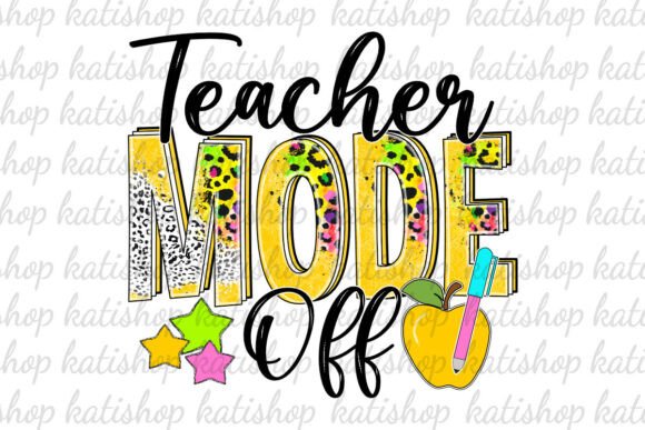 Review: Teacher Mode Off Leopard PNG for Sublimation