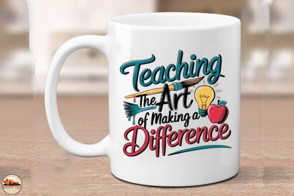 Teacher Life Graphics for Crafts Branding